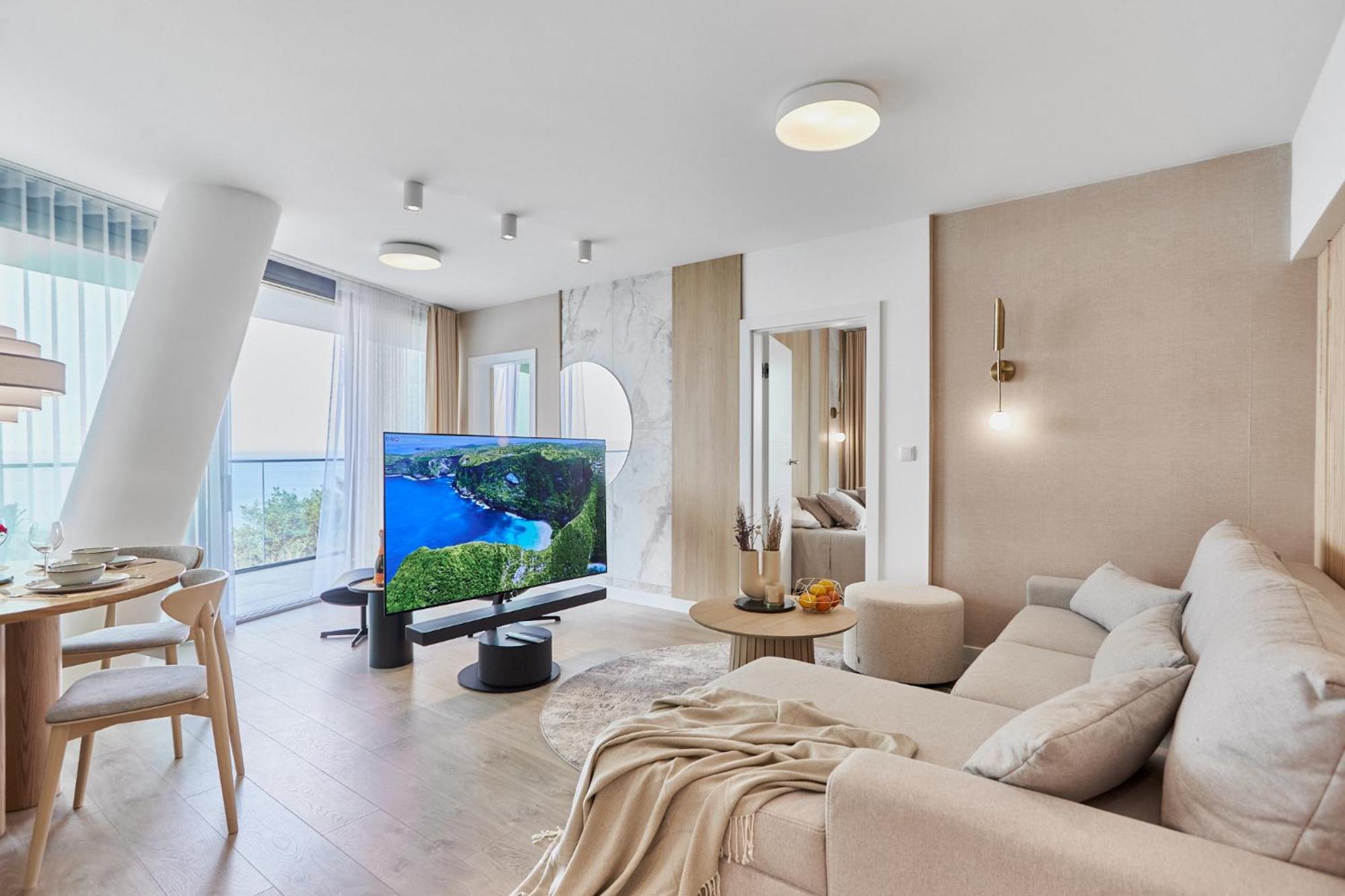 Wave Beachfront Family Apartment Miedzyzdroje Exterior foto
